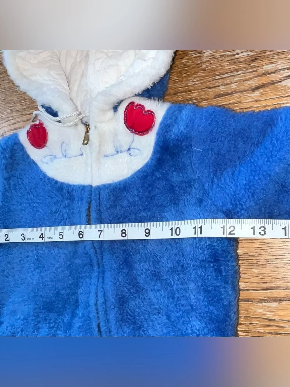 Vintage 60’s-70’s Penny’s Toddletime Full Zip Fuzzy Faux Fur Full Zip Jacket.